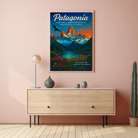Patagonia Natures Masterpiece Poster
