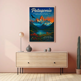 Patagonia Natures Masterpiece Poster