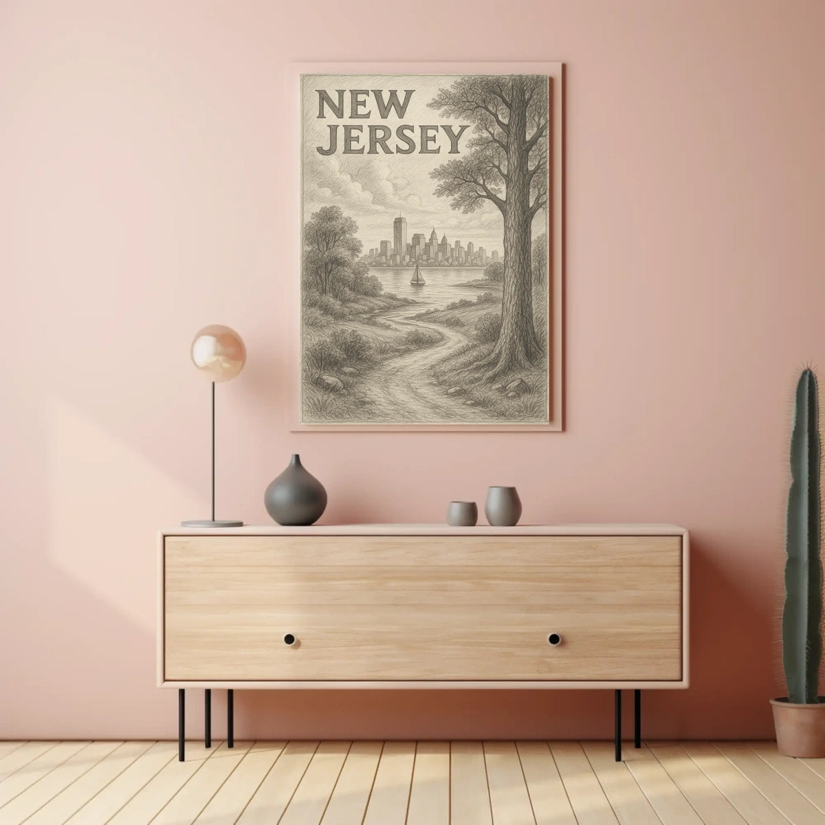 New Jersey Landscape Poster