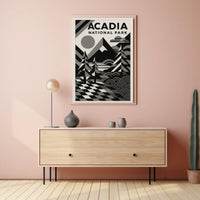 Acadia National Park Travel Lovers Coastal Landscape Poster
