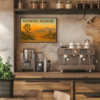 Sunrise Manor Scenic Serenity Travel Poster