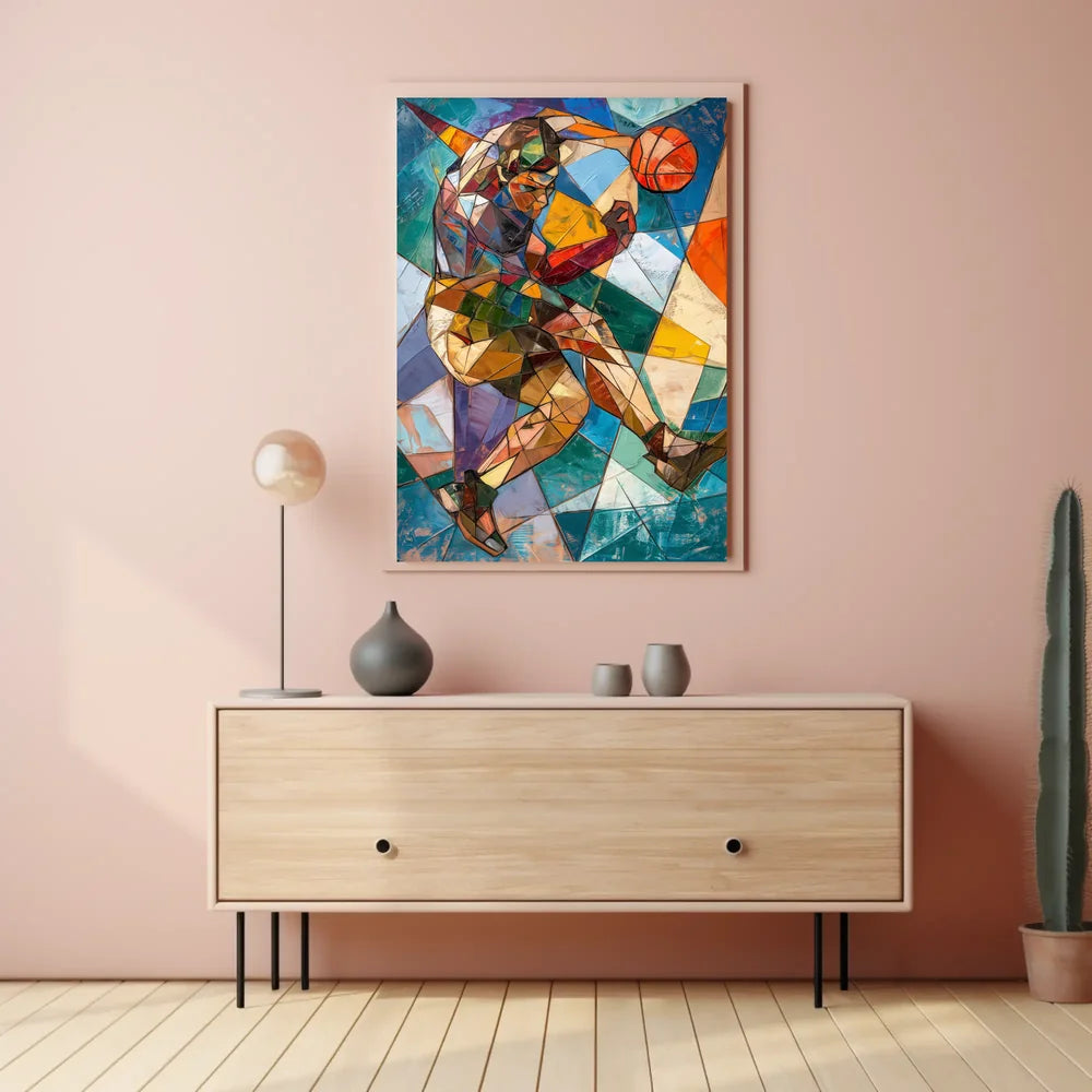 Abstract Visual Storytelling Art Poster