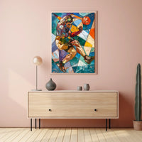Abstract Visual Storytelling Art Poster