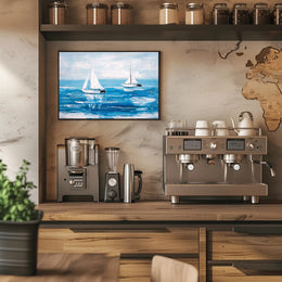 Serenity at Sea Poster