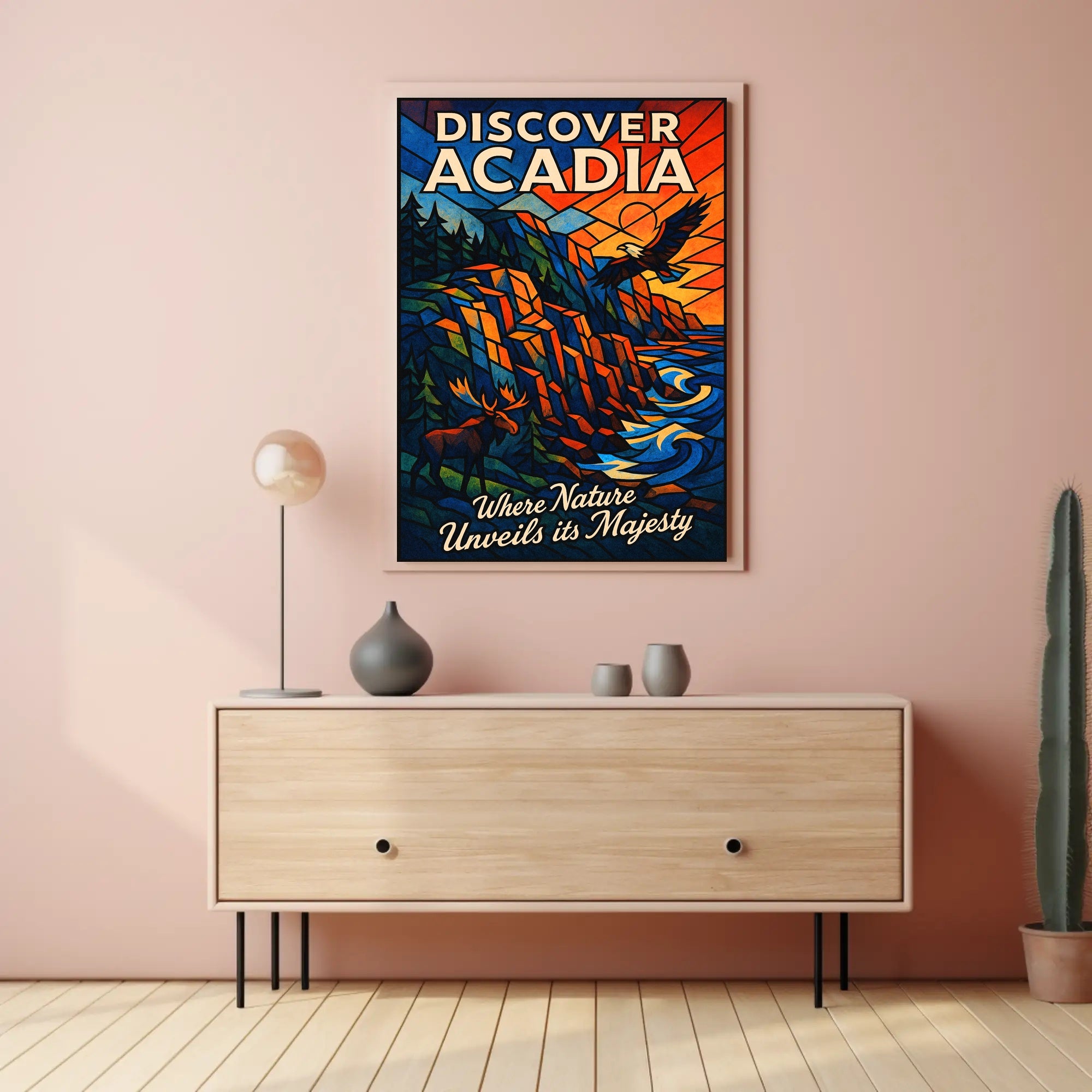 Discover Acadia Poster