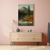 Yellowstone National Park Poster