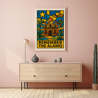 Remember The Alamo Poster