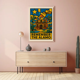 Remember The Alamo Poster