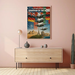 Guardian of the Skies Art Print Poster Decor PosterGoat
