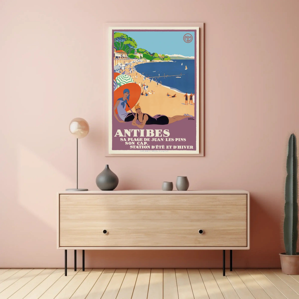Antibes A Timeless Destination Poster