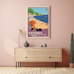 Antibes A Timeless Destination Poster