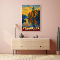 Voyageurs National Park Poster