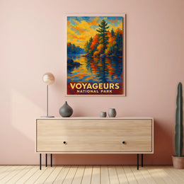 Voyageurs National Park Poster