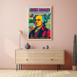 John Adams The Independent Voice Poster PosterGoat