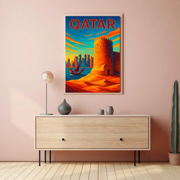 Qatar A Blend Of Tradition And Poster
