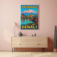 Anchorage Denali Poster