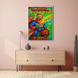 Theodore Roosevelt 26th President Poster PosterGoat