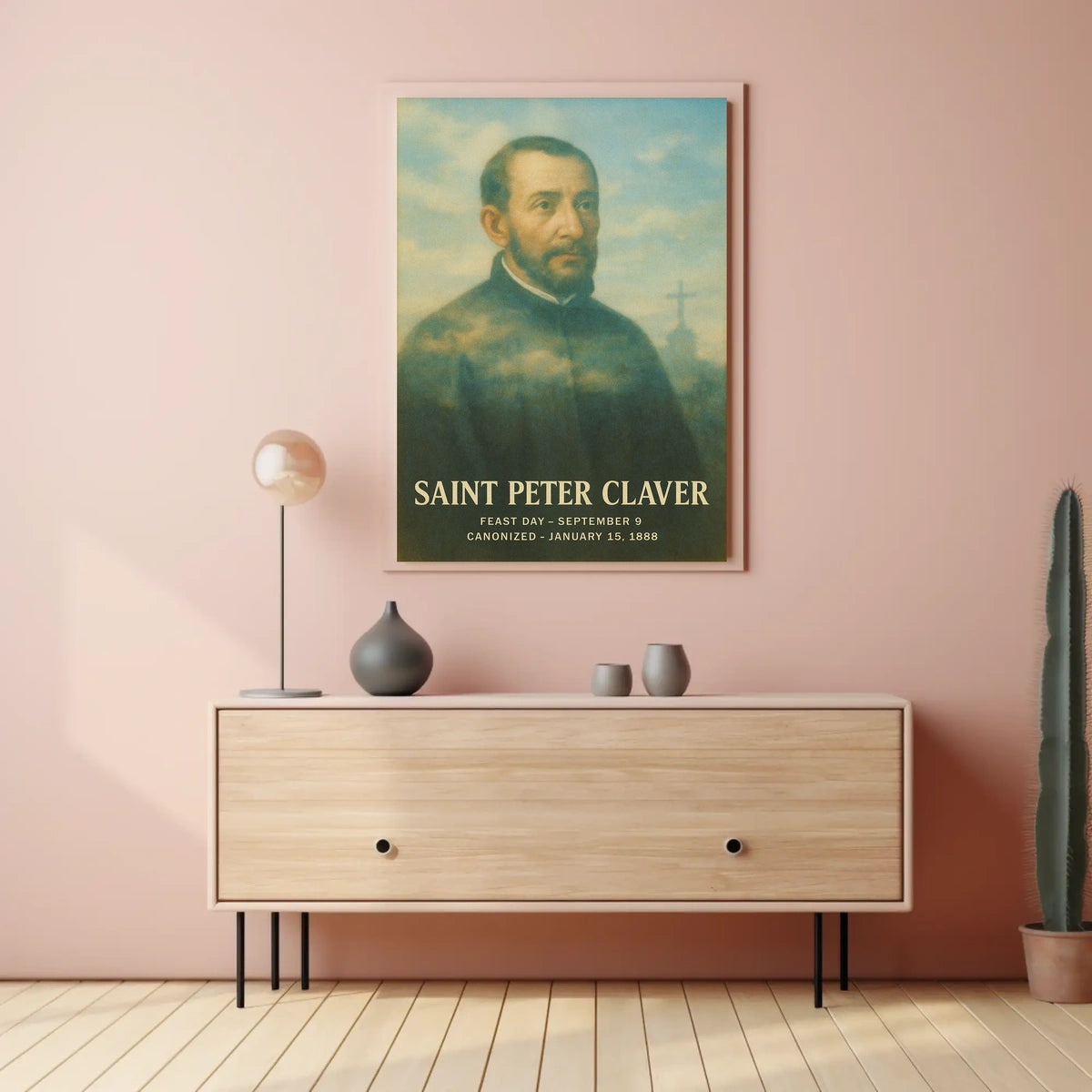 Saint Peter Claver Poster