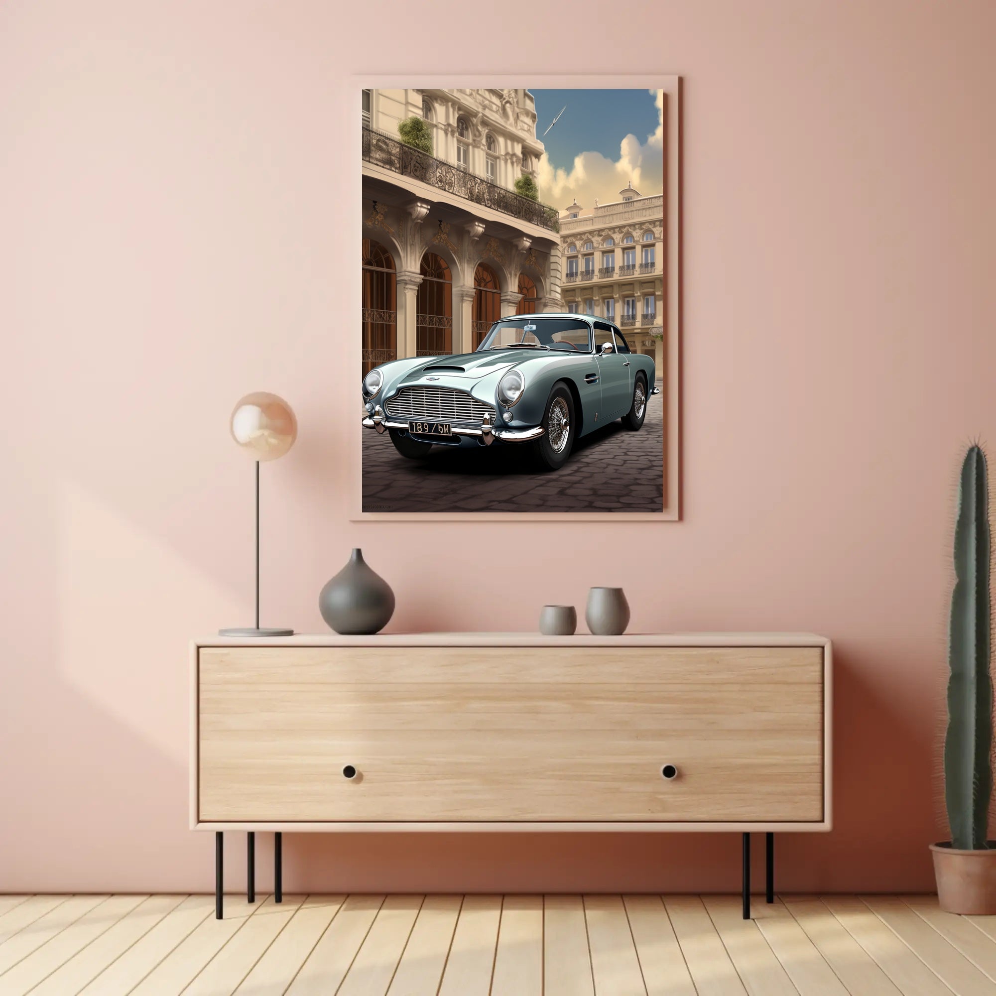 Classic Elegance on the Streets Poster PosterGoat