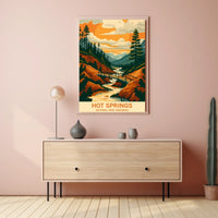 Discover Hot Springs National Park Poster