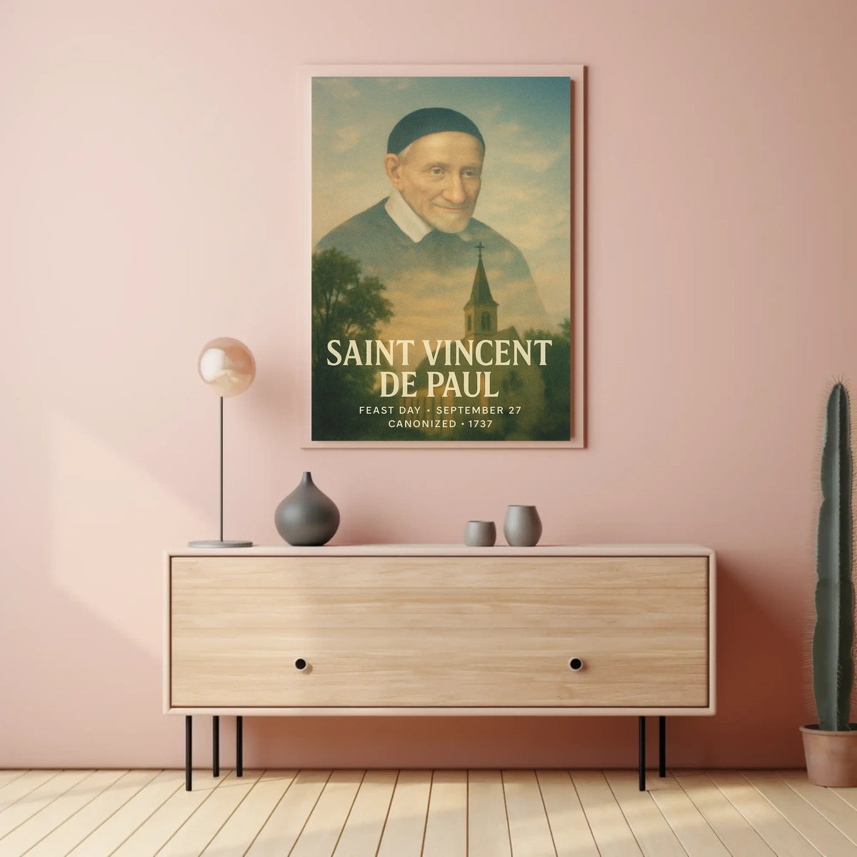 Saint Vincent De Paul Poster