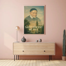 Saint Vincent De Paul Poster