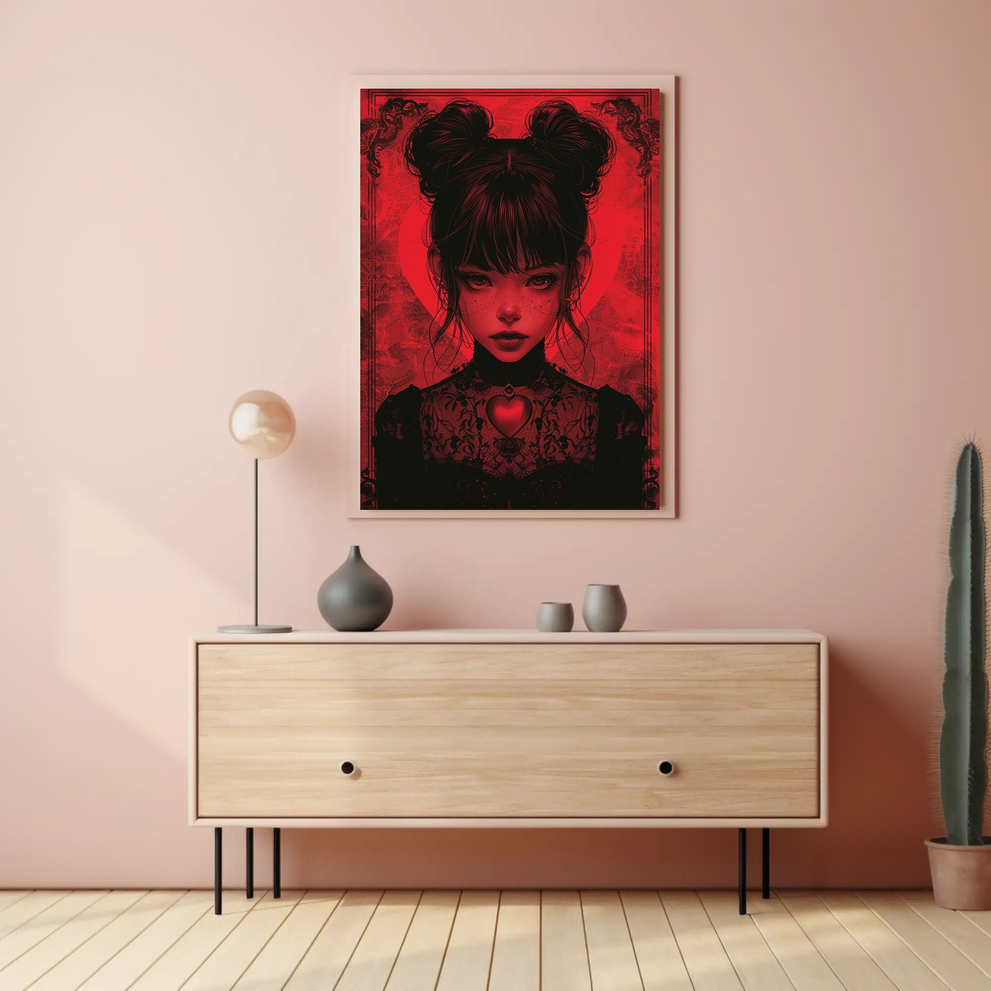 Gothic Elegance Poster PosterGoat