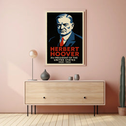 Herbert Hoover 31st President Poster