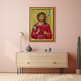 Icon of Christ Poster
