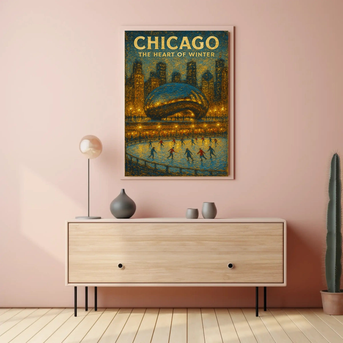 Chicago The Heart Of Winter Poster