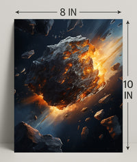 Cosmic Impact Poster