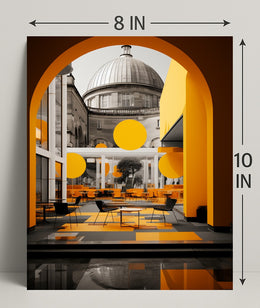 Modern Architectural Elegance Modern Poster