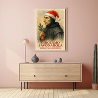 Renaissance Figure with Humorous Twist Historical or Presidential Poster