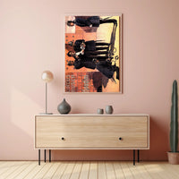 Houdini's Daring Escape Antique Circus Vintage Poster