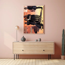Houdini's Daring Escape Antique Circus Vintage Poster