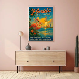 Florida The Sunshine State Poster