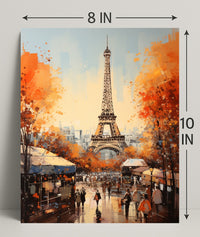 Autumn In Paris Poster