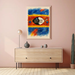 Vibrant Tribal Art Poster
