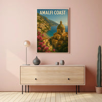 Amalfi Coast Poster Museum Quality Wall Art Print 18x24