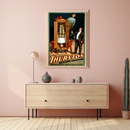 Thurston Magician Illusion Vintage Early 1900s Artistic Poster