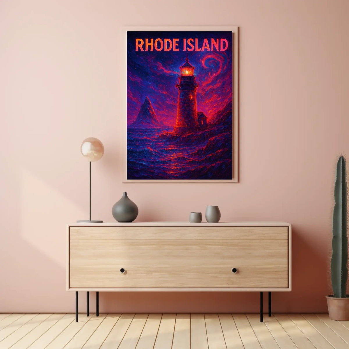 Rhode Island Lighthouse Poster