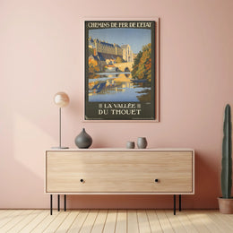 La Vallée Du Thouet Travel Poster