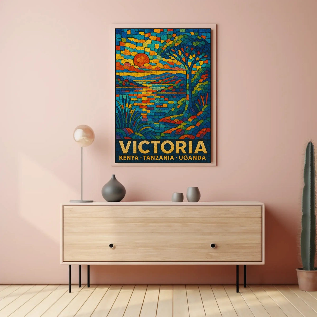 Victoria A Vibrant Landscape Poster