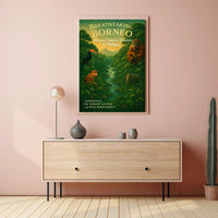 Breathtaking Borneo Poster