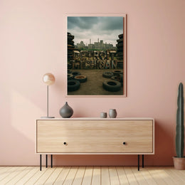 Detroit Michigan Industrial Legacy Poster Art PosterGoat