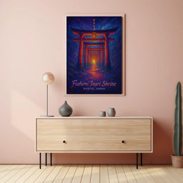 Fushimi Inari Shrine Kyoto, Japan Poster
