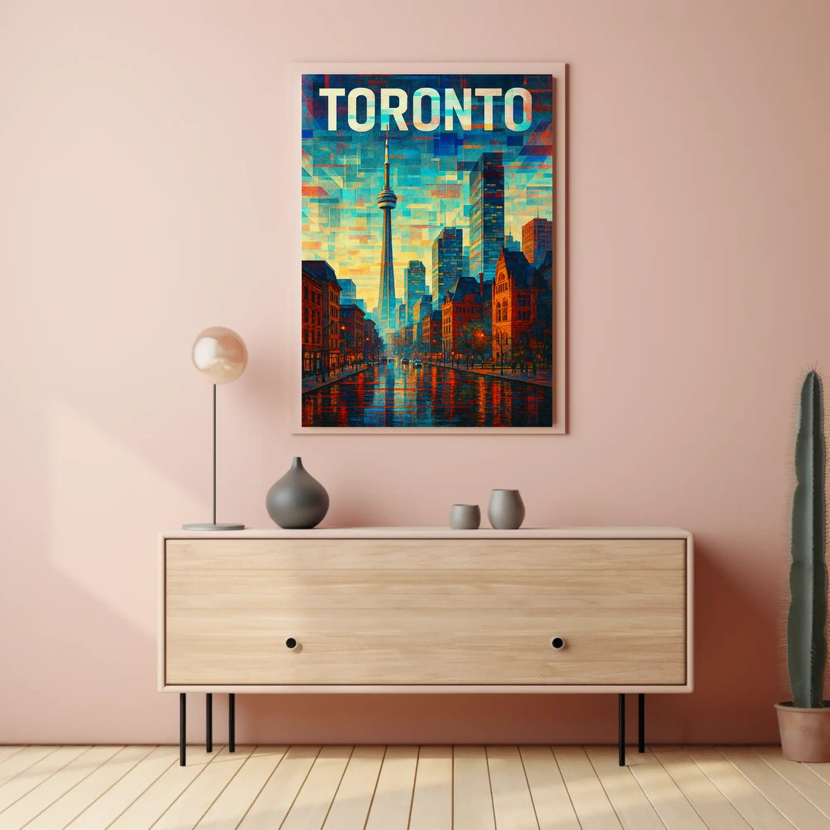 Toronto Cityscape Poster