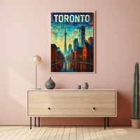 Toronto Cityscape Poster