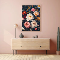 Floral Symphony: Botanical Elegance in Art Poster