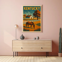 Kentucky Countryside Poster